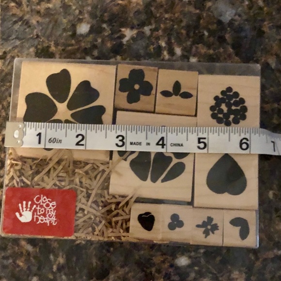 Set of Close to my heart Flower Stamps - Picture 3 of 4